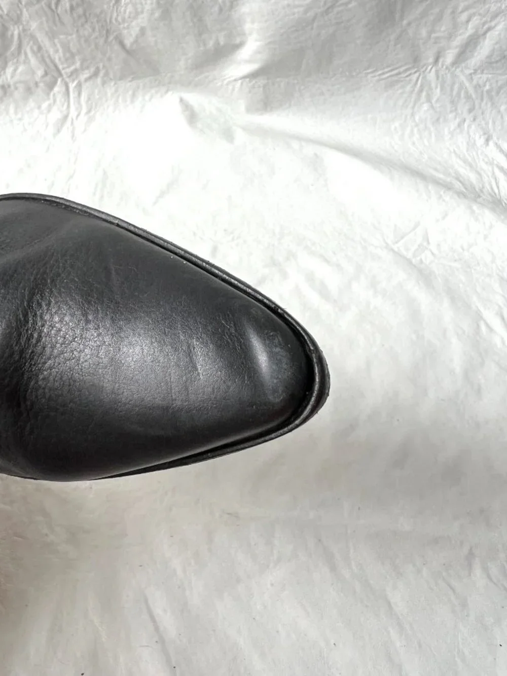Diana Broussard high heels mary jane black suede leather pointed toe 9.5 pump - Picture 12 of 15